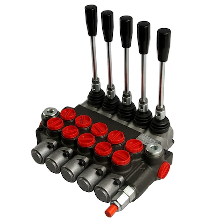 Chief Directional Control Valve, 21 GPM, SAE 10/12 Inlet/Outlet, 5 Spool 220903